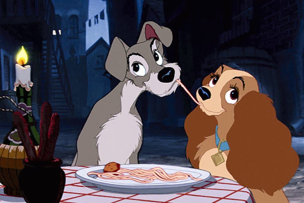 Lady and Tramp spaghetti