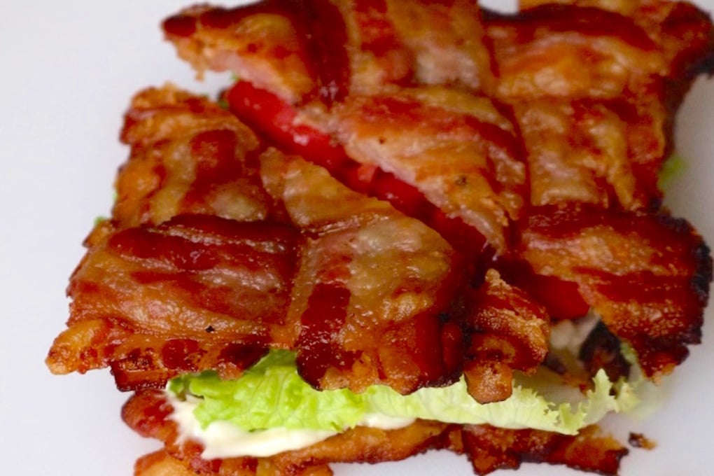 bacon weave blt