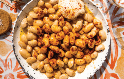 Dreamy White Beans with Smoky Mayo
