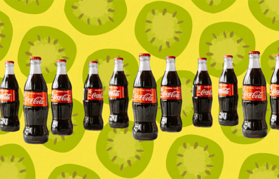 yellow coca cola caps