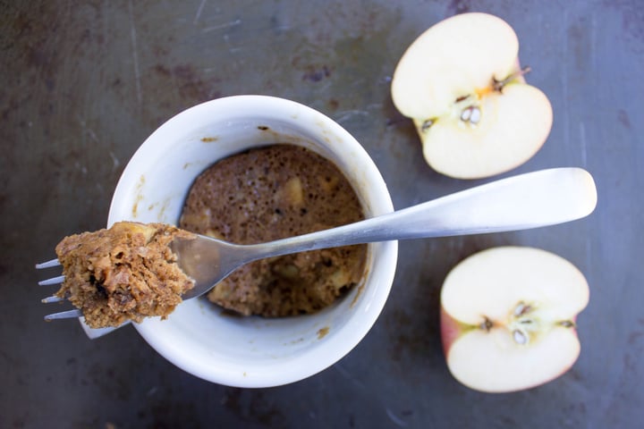 Apple Spice Mug Cake
