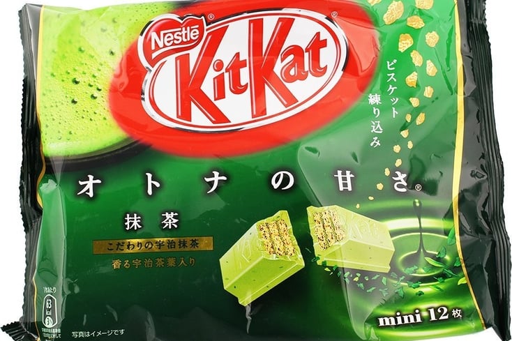 kit kat maccha green tea