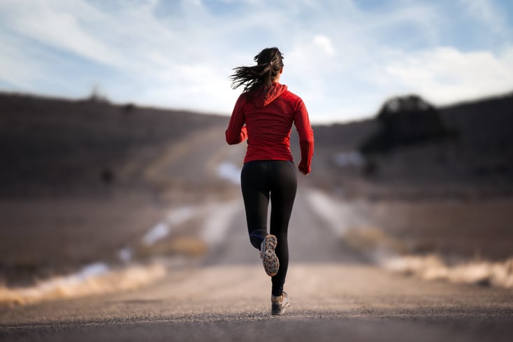 running