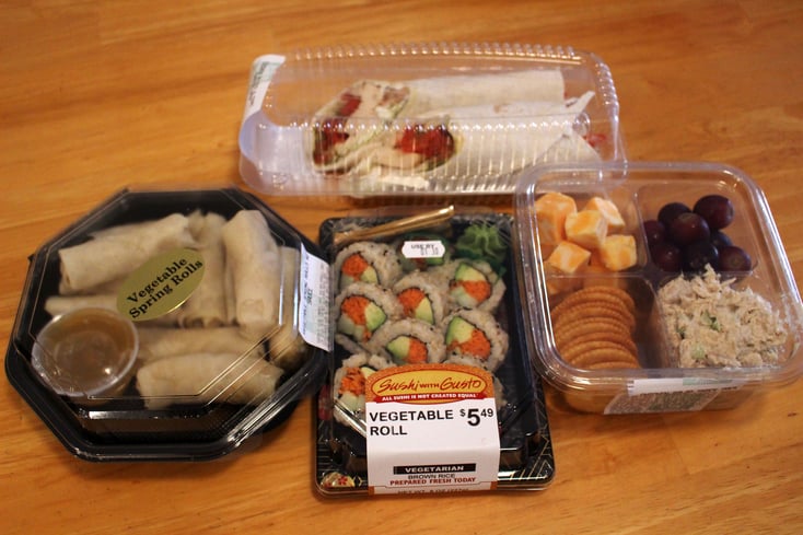 four entrees