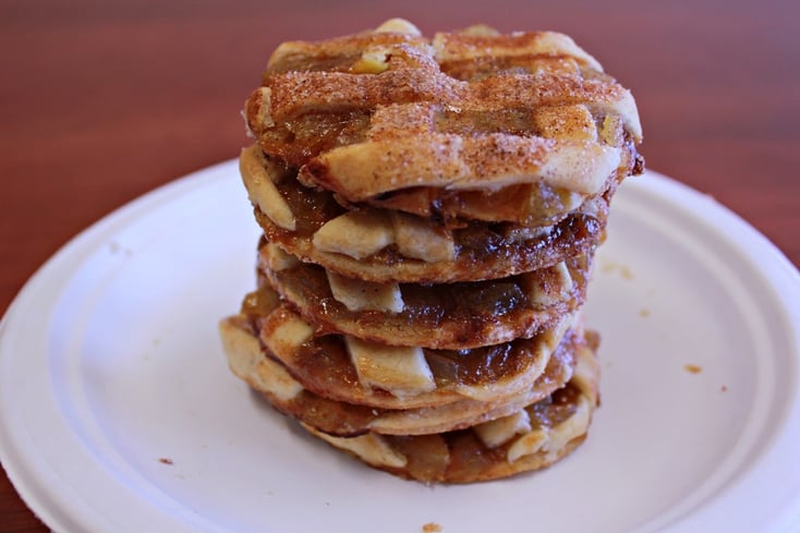 Caramel Apple Pie Cookies