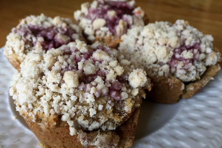 Peanut Butter and Jelly Muffins