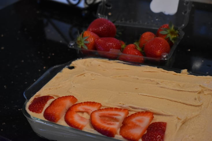 Peanut Butter and Jelly Tiramisu