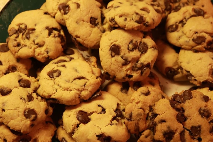 Vegan Chocolate Chip Cookies