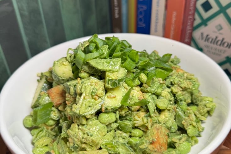 This Green Goddess Salad With Crispy Rice Will Be Your New Summer Favorite 