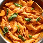 A picture of Roasted Red Pepper Pasta