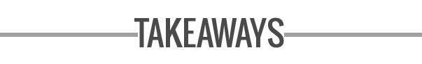 Income Report Takeaways