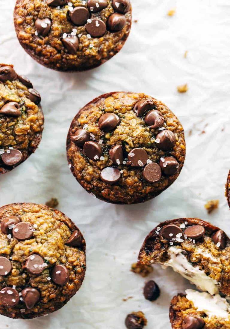 Zucchini muffins.